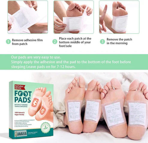 Detox Foot Pads – Best Diabetes Relief Patch For Your Health  (60 Pads)