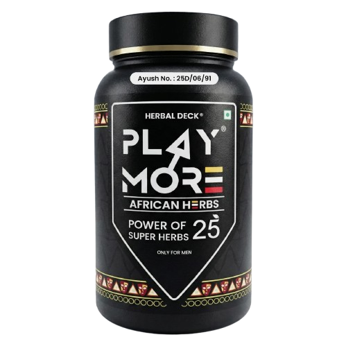 Herbal Deck Play More Herbs African Wellness Powder for Men